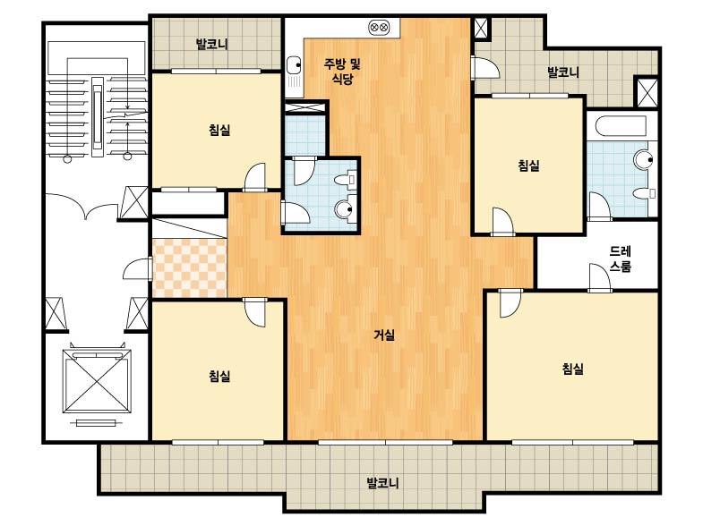 평면도